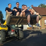 Die nächste Fahrt ist rückwärts