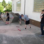 Nicht alle wussten was zu tun war ...