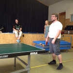 Hades beim Tischtennis