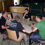 Die Regeln werden kurz abgestimmt