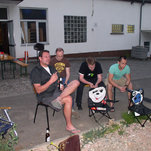 Zum Abend wird es ruhiger