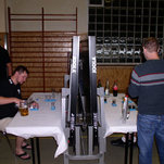 Es wird Battleshots gespielt