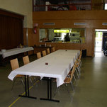 Die Bestuhlung steht