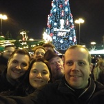 Der StS am größten Weihnachtsbaum der Welt